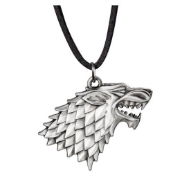 Noble Collection Amulet Game of Thrones - znak Starků